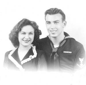 Ed and Margaret Lee, 1944