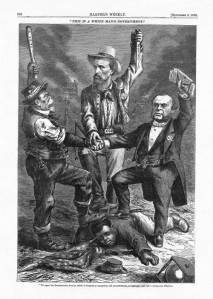 "This is a White Man's Country," Harper's Weekly, September 5, 1868